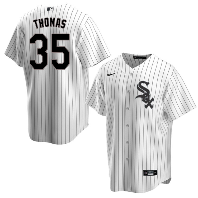 Nike Men #35 Frank Thomas Chicago White Sox Baseball Jerseys Sale-Pinstripe